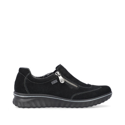 Rieker Ladies Tex Zip Side Shoe