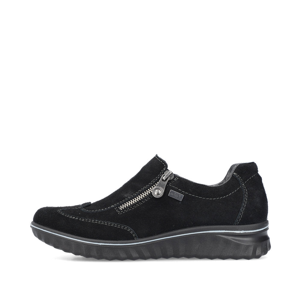 Rieker Ladies Tex Zip Side Shoe