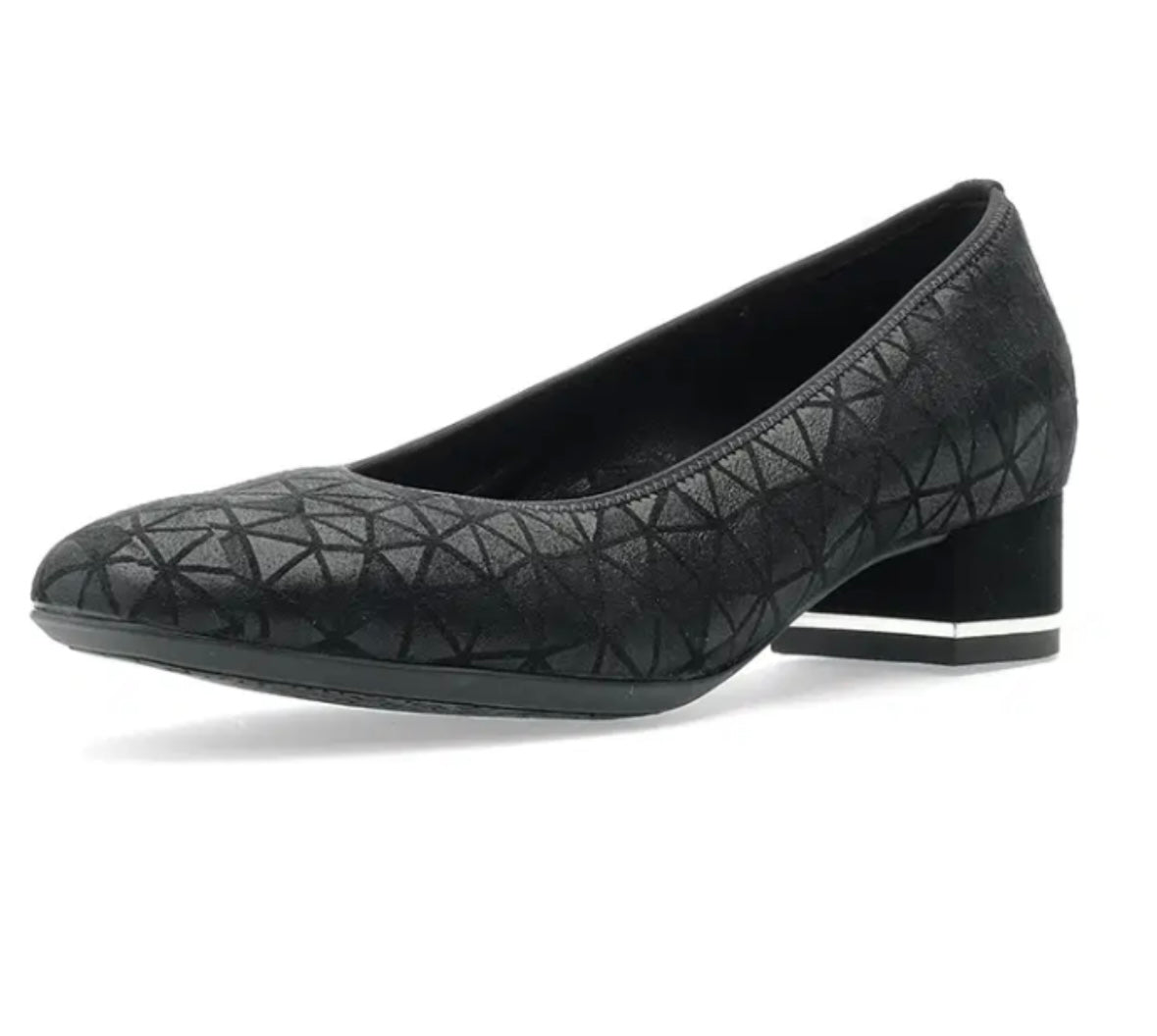 Ara Graz Ladies Low Heel Court Shoe