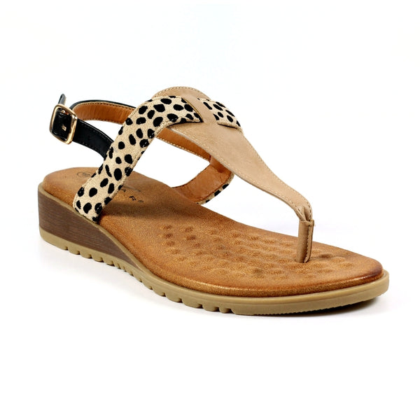 Lunar Gina Multi Colour T Post Sandal