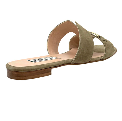 HB Ladies Fuji H Trim Backless Sandal