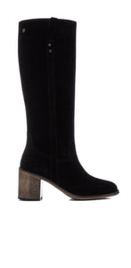 Carmela Ladies Block Heel Full Leg Boot