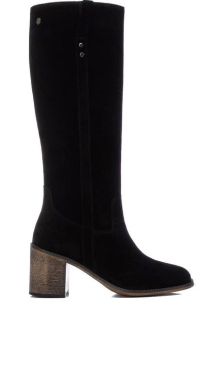 Carmela Ladies Block Heel Full Leg Boot