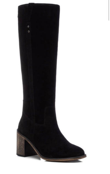 Carmela Ladies Block Heel Full Leg Boot