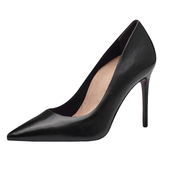 Tarmaris Black Court Shoe