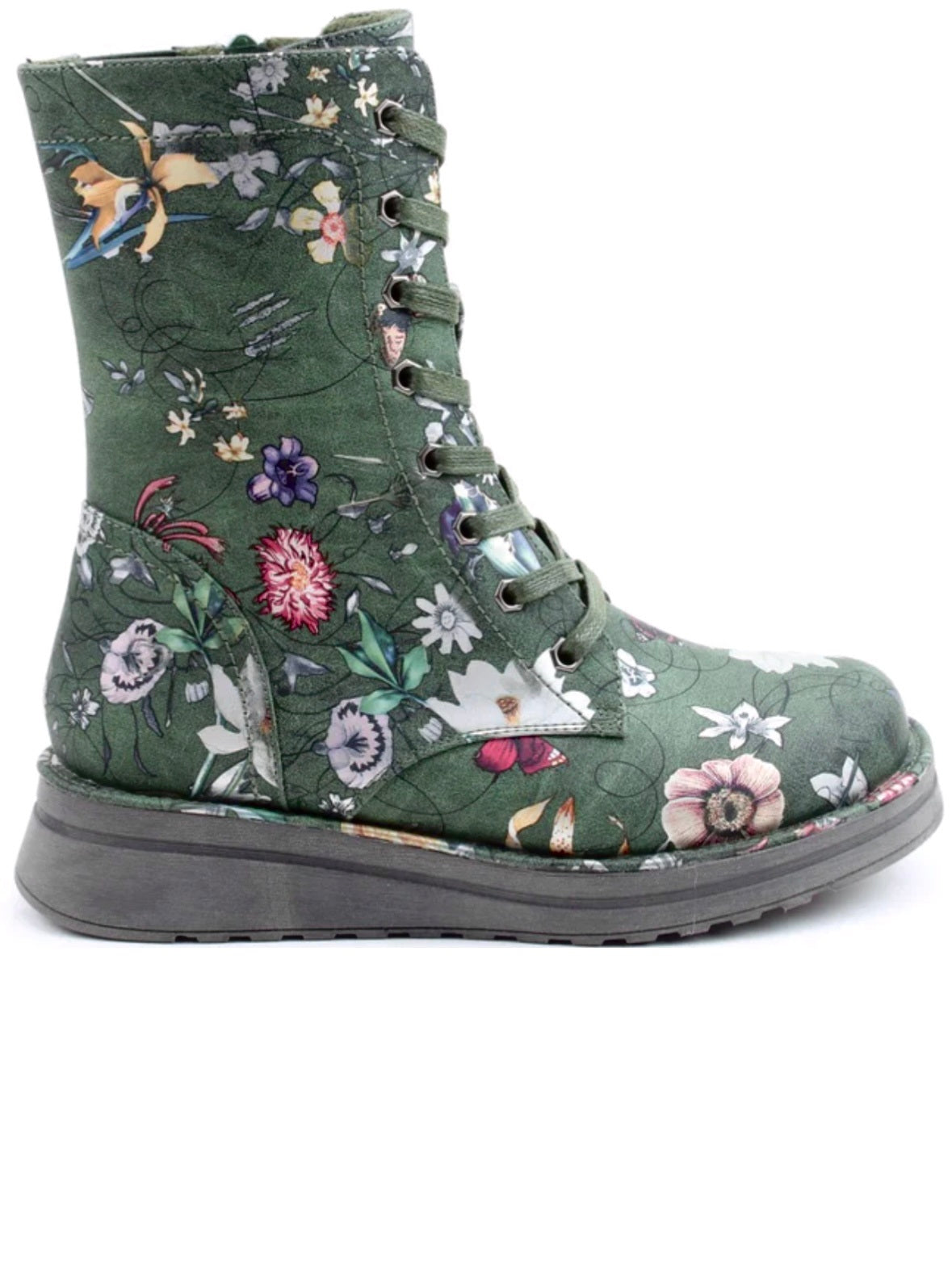 Heavenly feet floral boots best sale