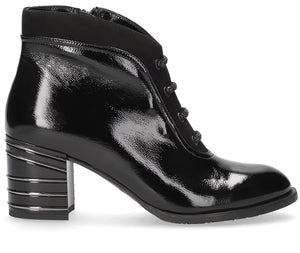 Bioeco Ladies Feature Heel Ankle Boot