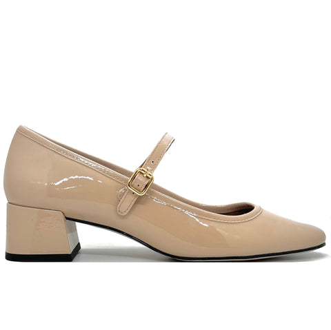 Maria Lya Tia Ladies Block Heel Mary Jane Shoe