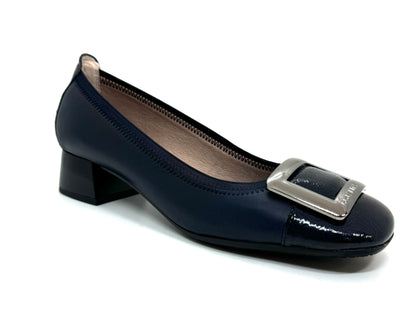 Hispanitas Manila Ladies Buckle Trim Court Shoe