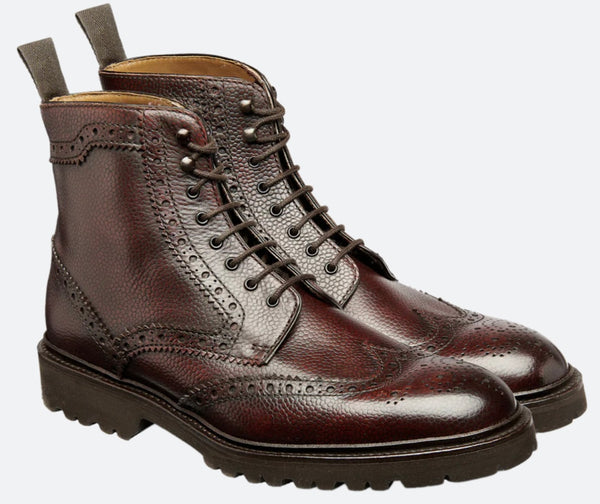 Barker Bodmin Mens Lace Up Brouge Boot