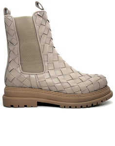 Repo Ladies Woven Upper Chelsea Boot