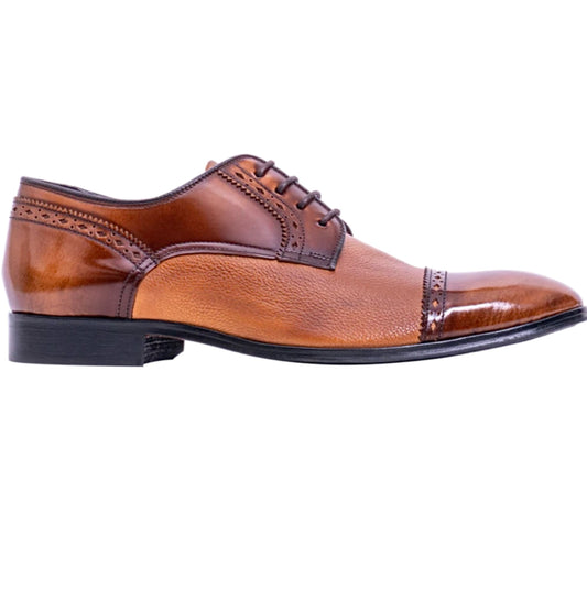 Barker Flex Ashbourne Gibson Lace Up Gents Shoe