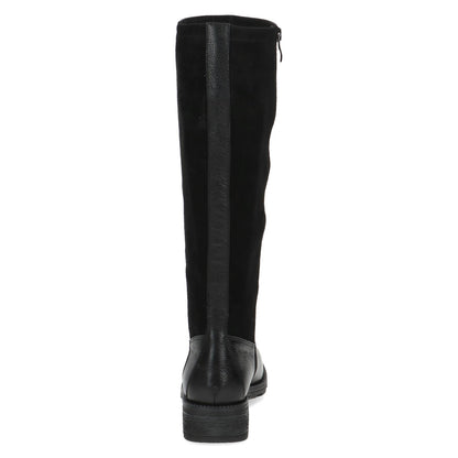 Caprice Ladies Chunky Sole Zip Leg Boot