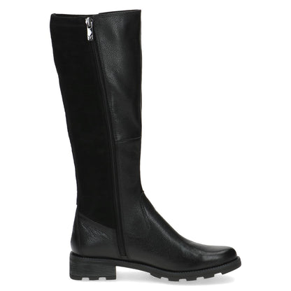 Caprice Ladies Chunky Sole Zip Leg Boot