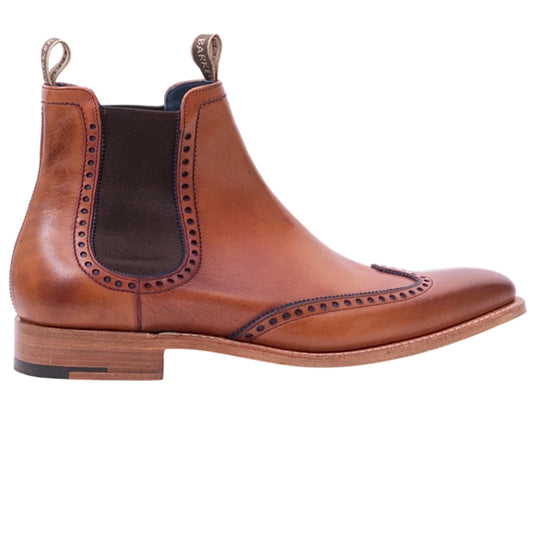 Barker Moreton Brogue Chelsea Boot