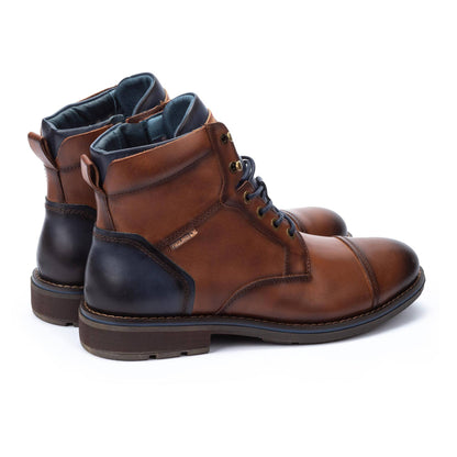 Pikolinos York Men's Lace Up Toe Cap Boot