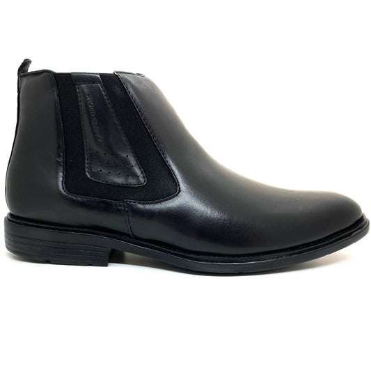 Shoetherapy Men's Smooth Leather Chelsea Boot