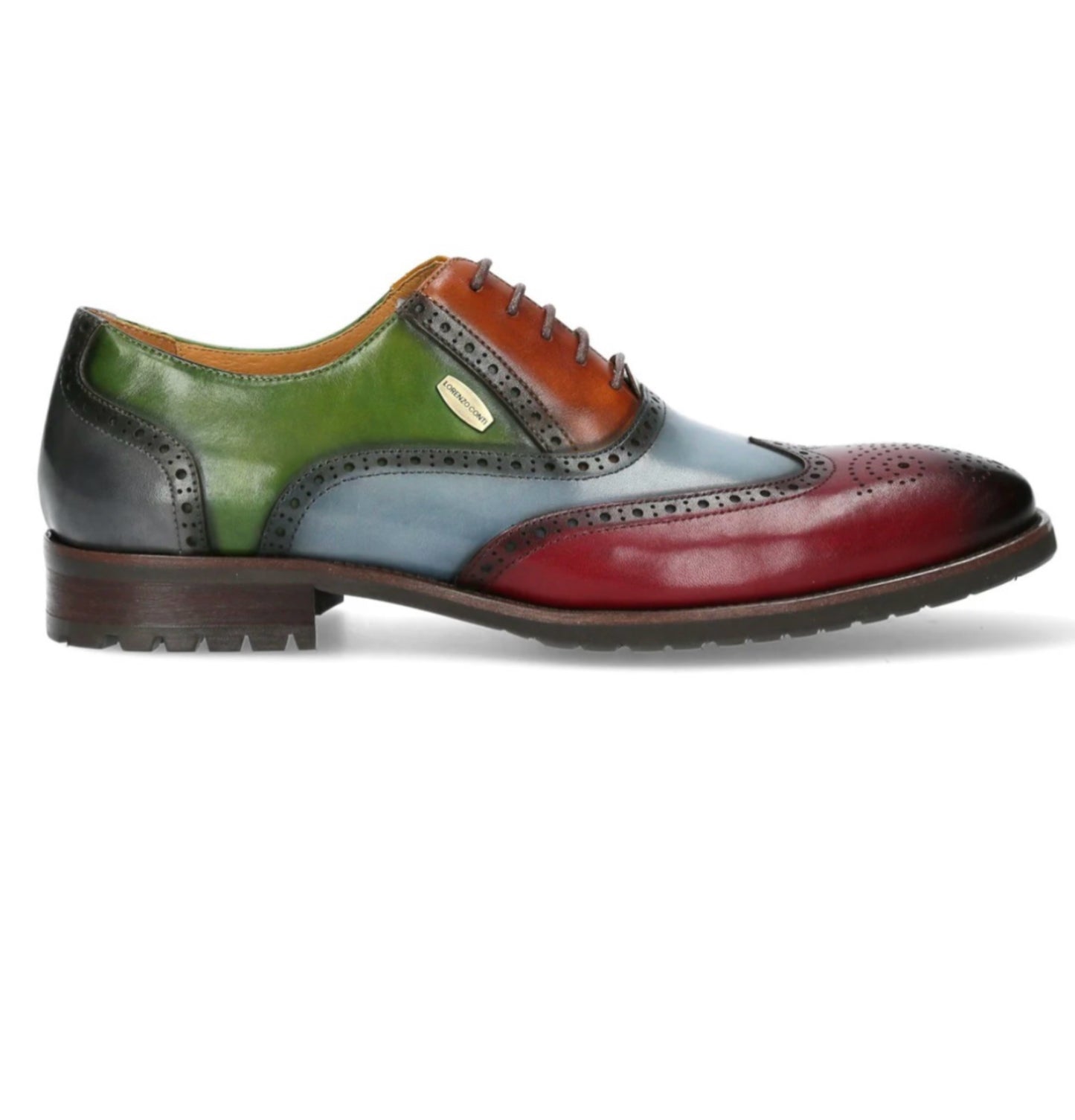 Lorenzo Conti Multi Coloured Oxford Brogue