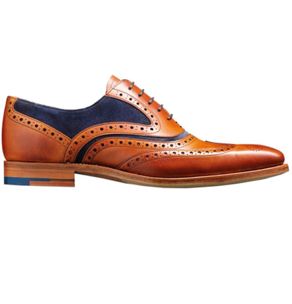 Barker McClean 2 Tone Wingtip Oxford Brogue