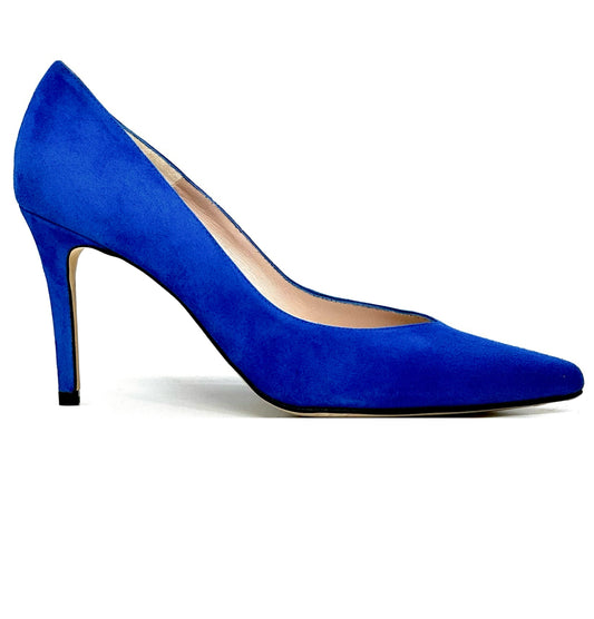 Julietta High Heel Suede Court Shoe