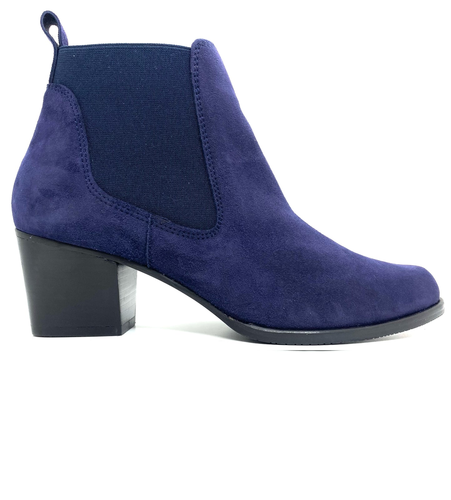 Chelsea Boot Block High Heel Ankle Boot