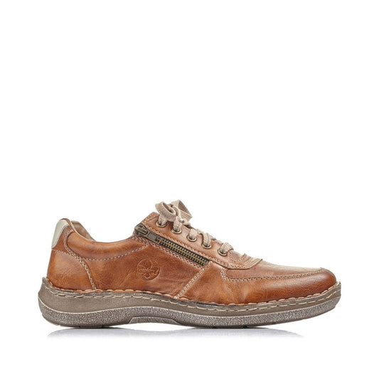 Rieker Men's Lace Up Tan Shoe