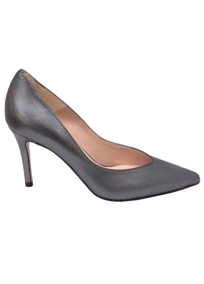 Julietta High Heel Leather Court Shoe