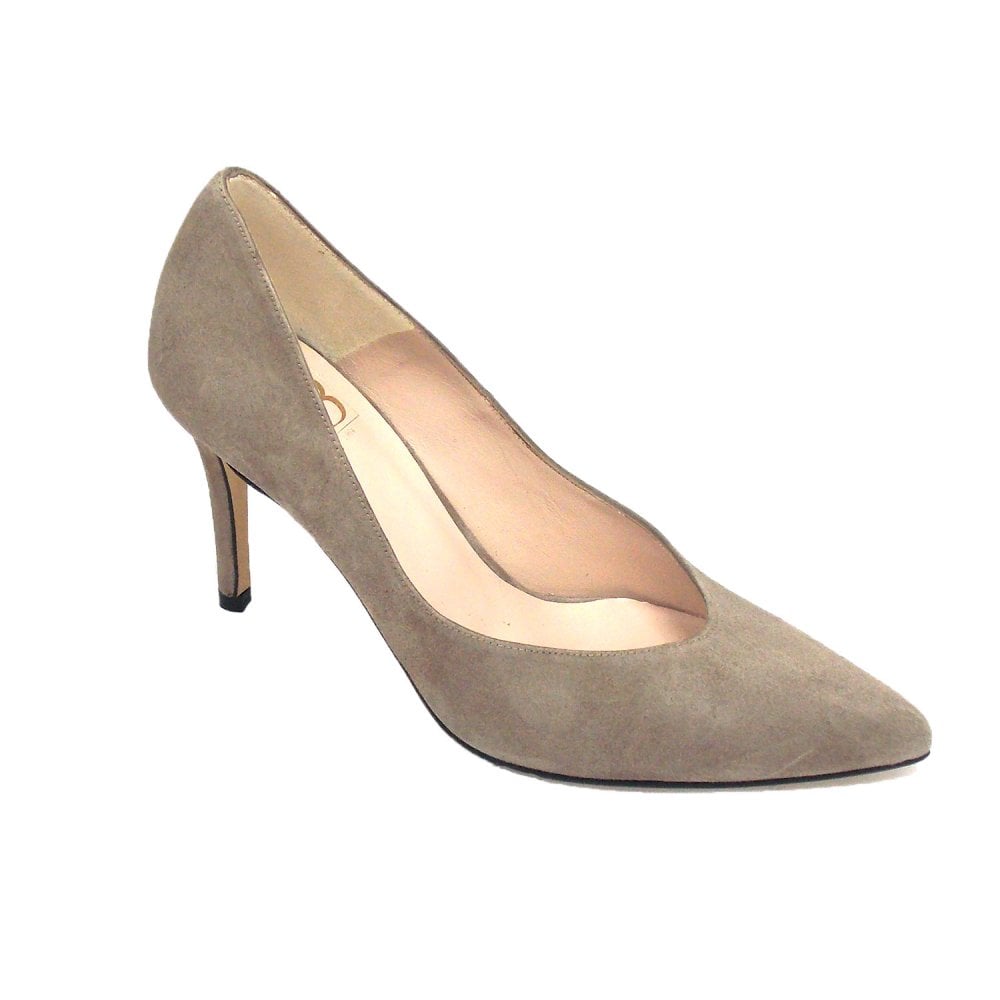 Julietta High Heel Suede Court Shoe – Hobson Shoes