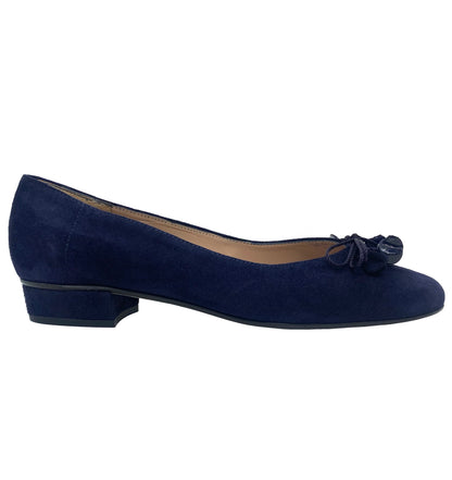 HB Ladies Jest Navy Suede Toggle Pump