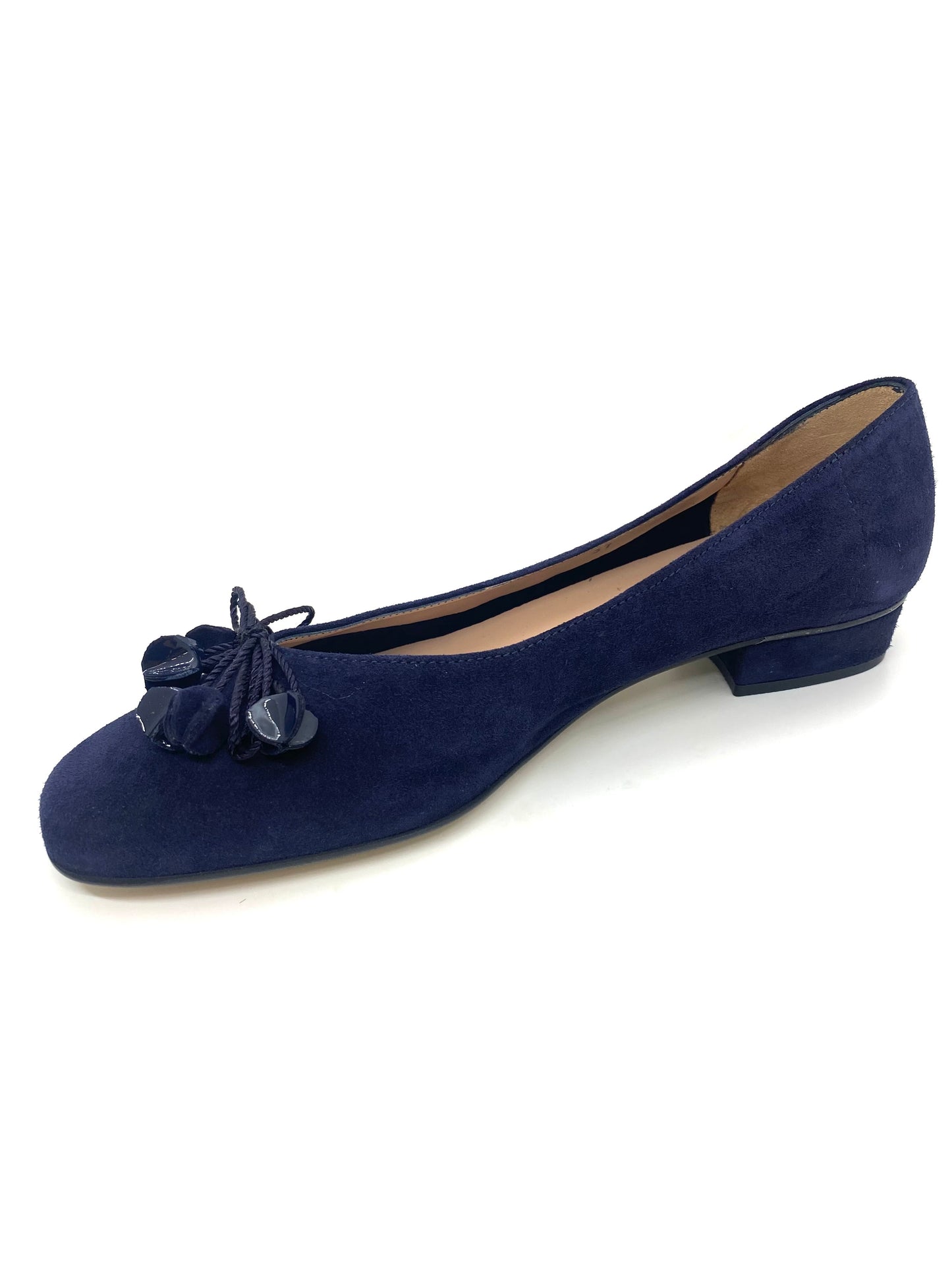 HB Ladies Jest Navy Suede Toggle Pump