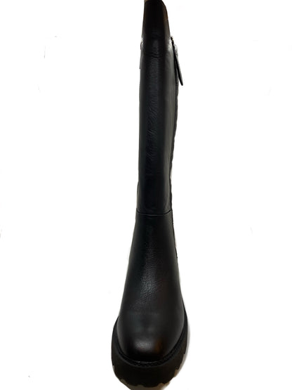 Carmela Military Style Knee High Boot