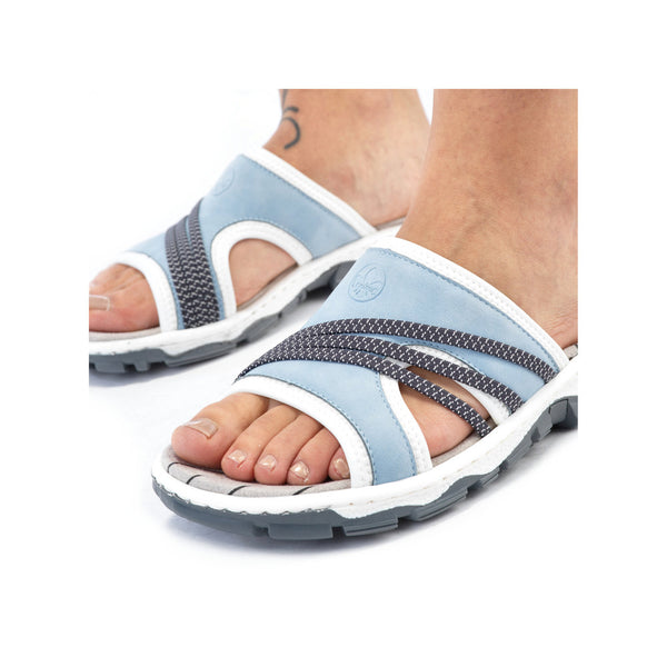 Rieker Ladies Backless Footbed Sandal