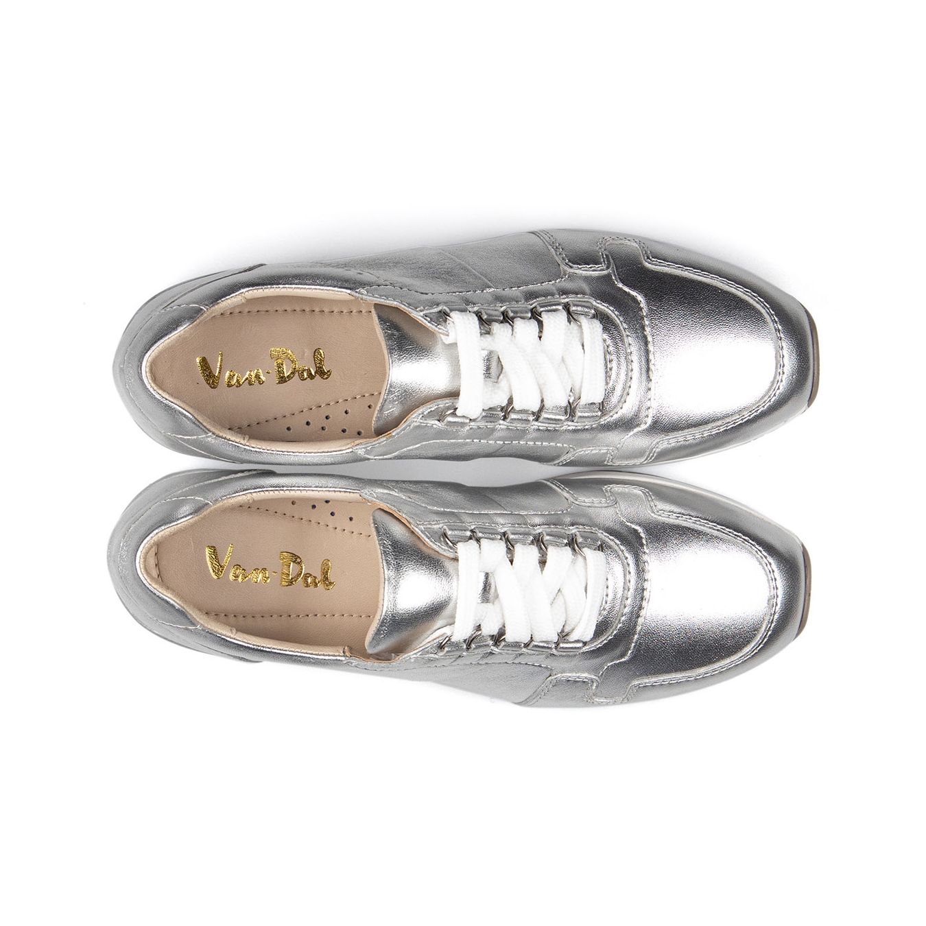 Van Dal Ladies Reydon Lace Up Sneaker Pewter