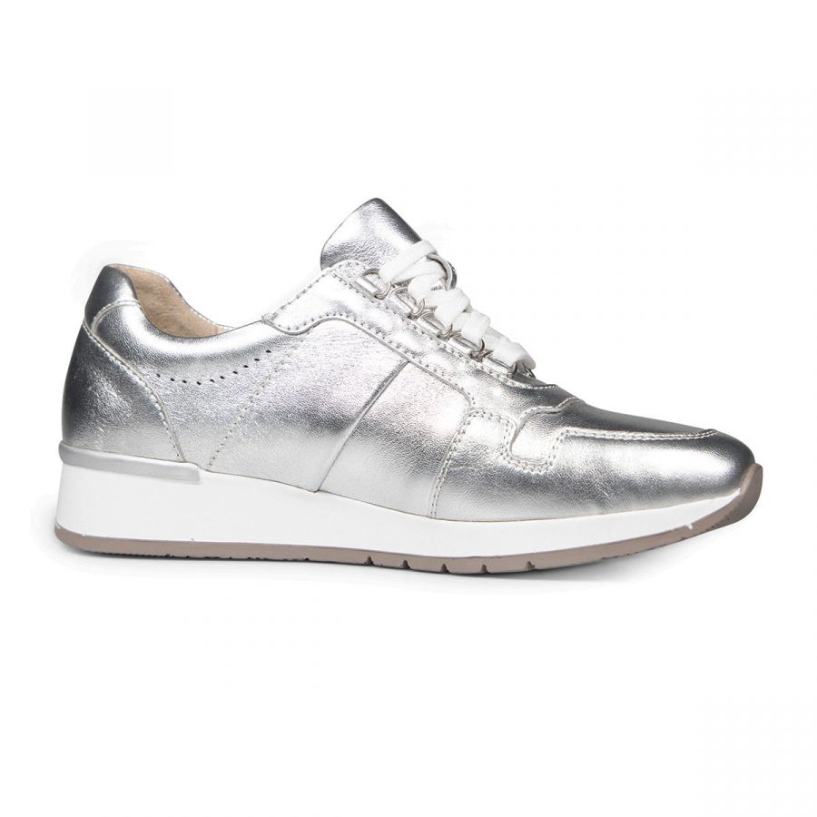 Van Dal Ladies Reydon Lace Up Sneaker Pewter