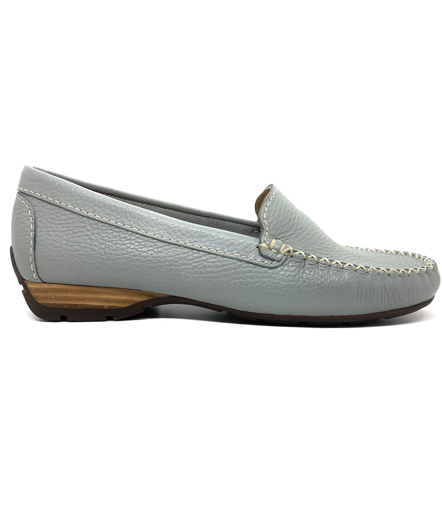 Maria Lya Ladies Tumbled Leather Loafer