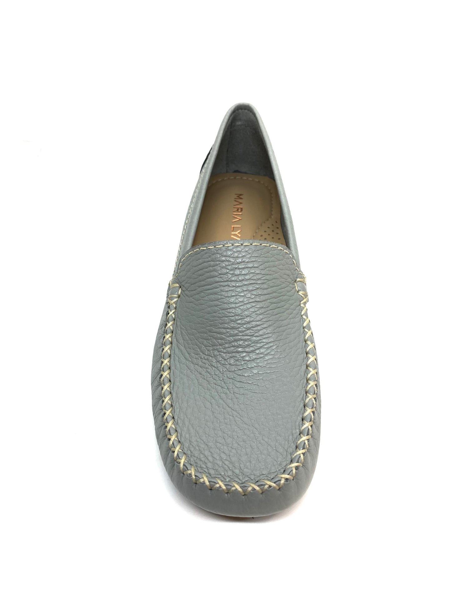 Maria Lya Ladies Tumbled Leather Loafer