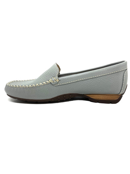 Maria Lya Ladies Tumbled Leather Loafer