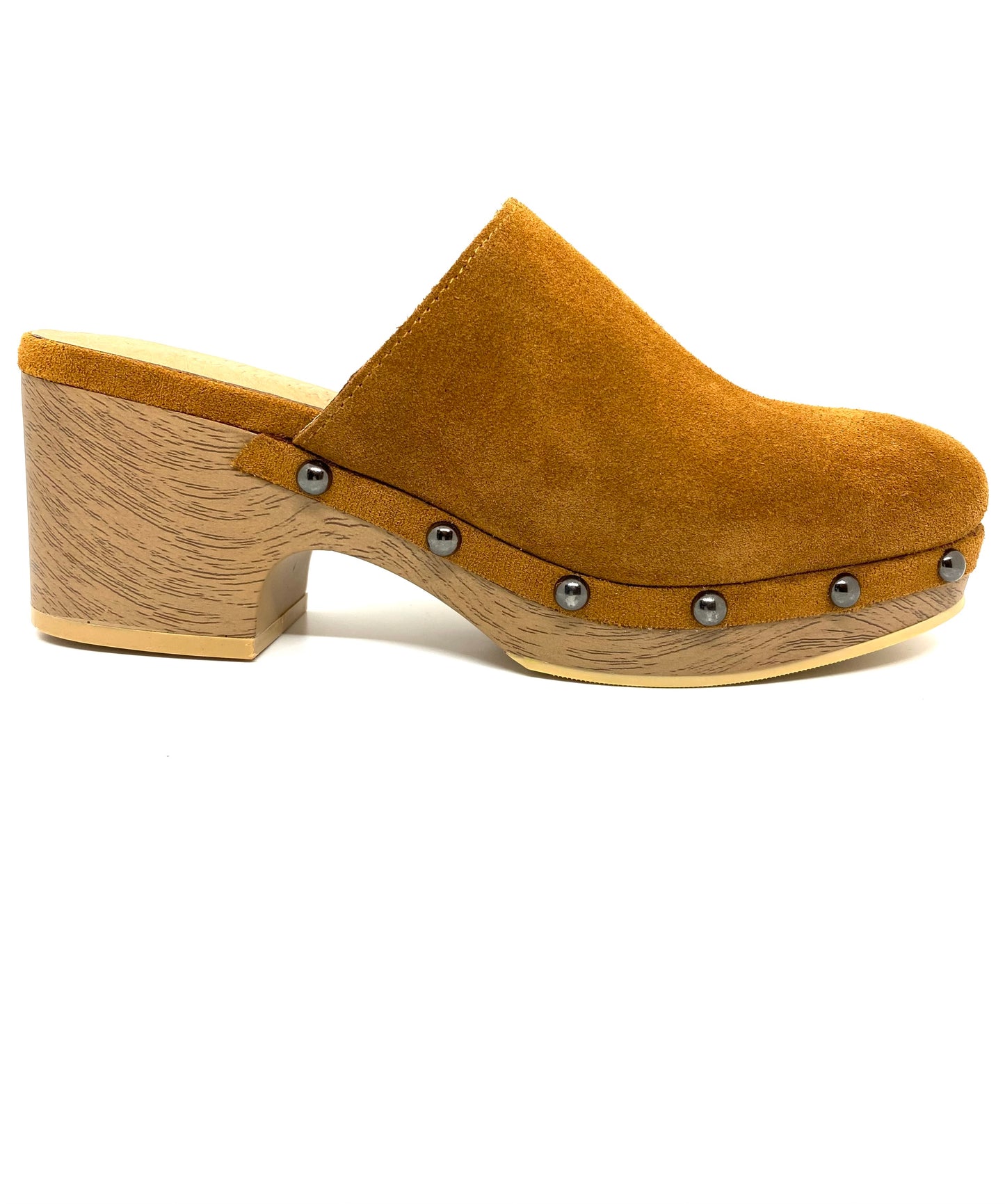 Carmela Ladies Suede Clog