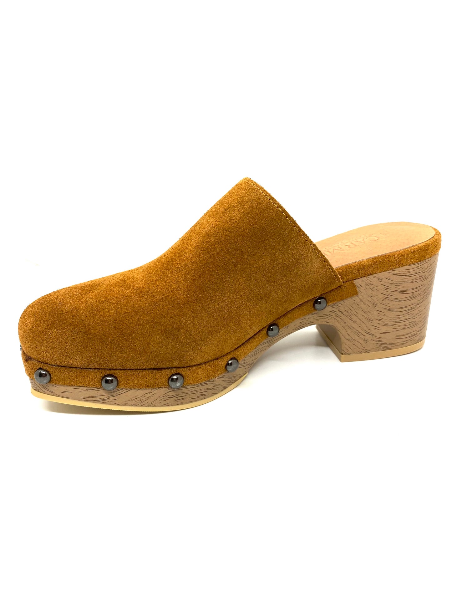 Carmela Ladies Suede Clog