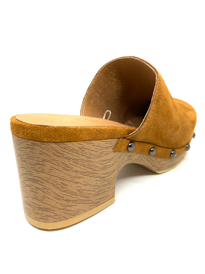 Carmela Ladies Suede Clog