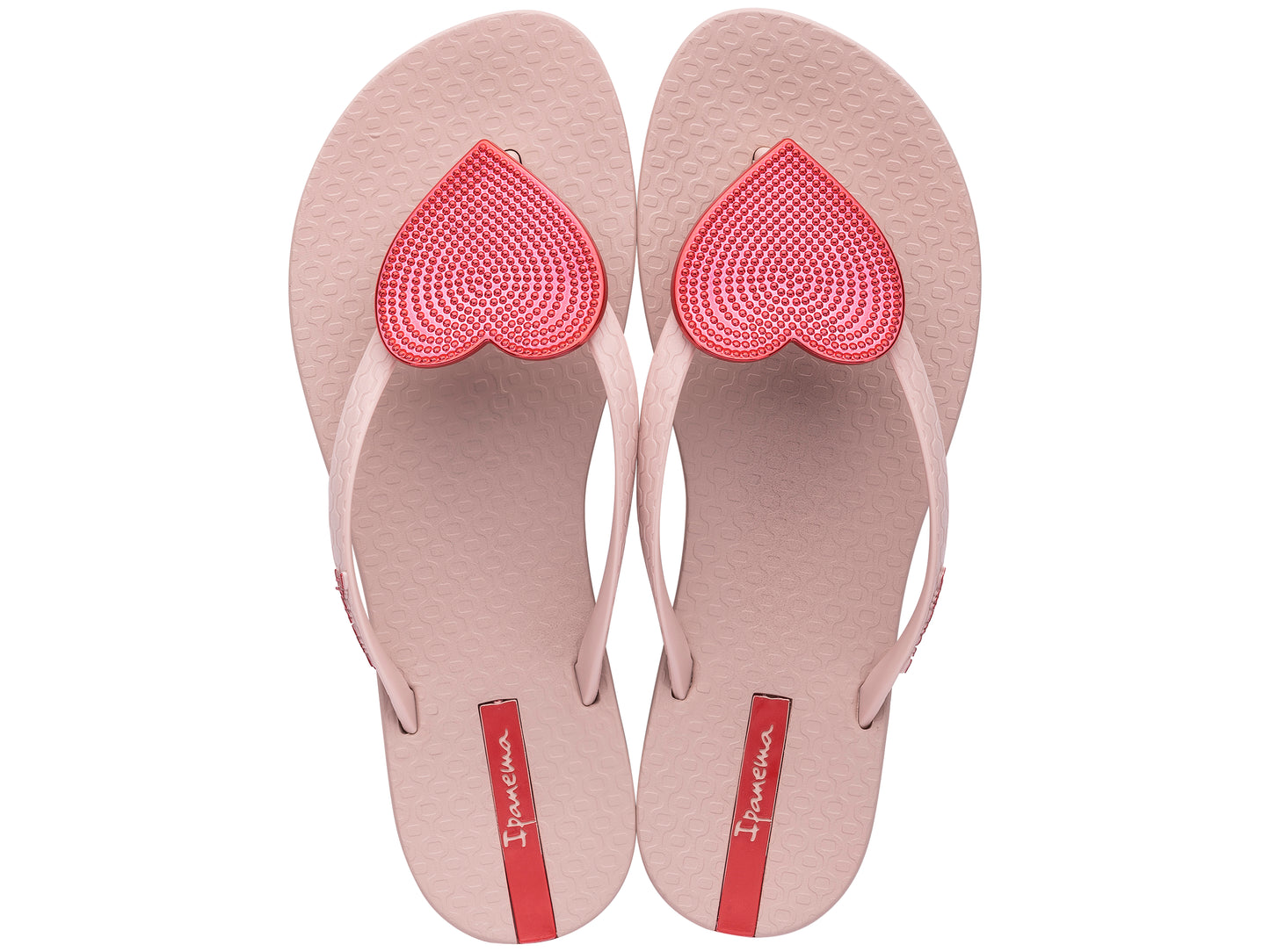 Ipanema Maxi Heart Ladies Toe Post Flip Flop