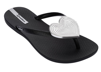 Ipanema Maxi Heart Ladies Toe Post Flip Flop