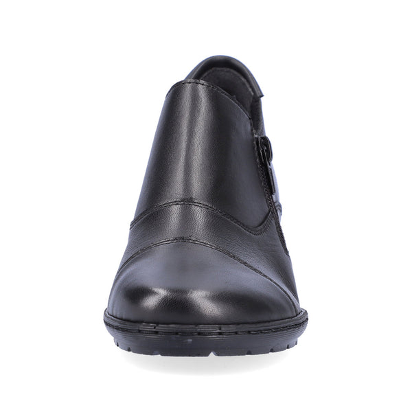 Rieker Ladies Zip Sided Shoe Boot