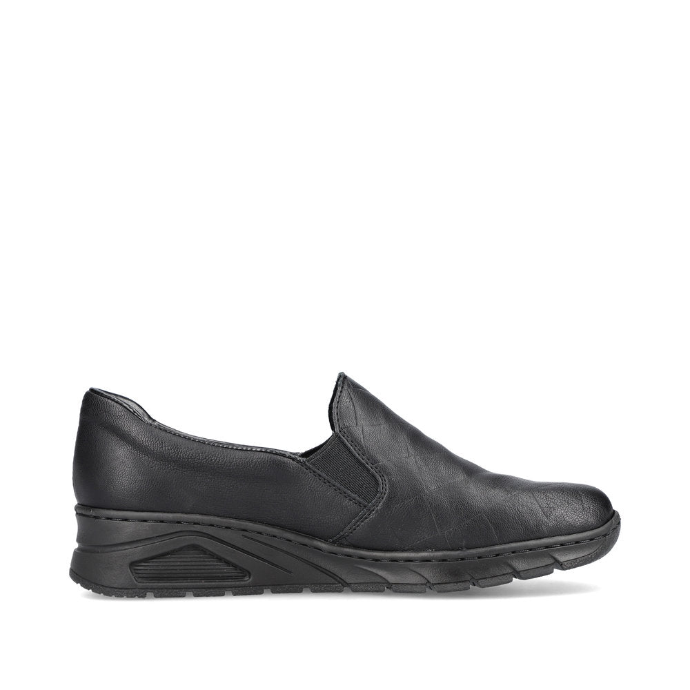 Rieker Ladies Wide Fit Slip On Shoe