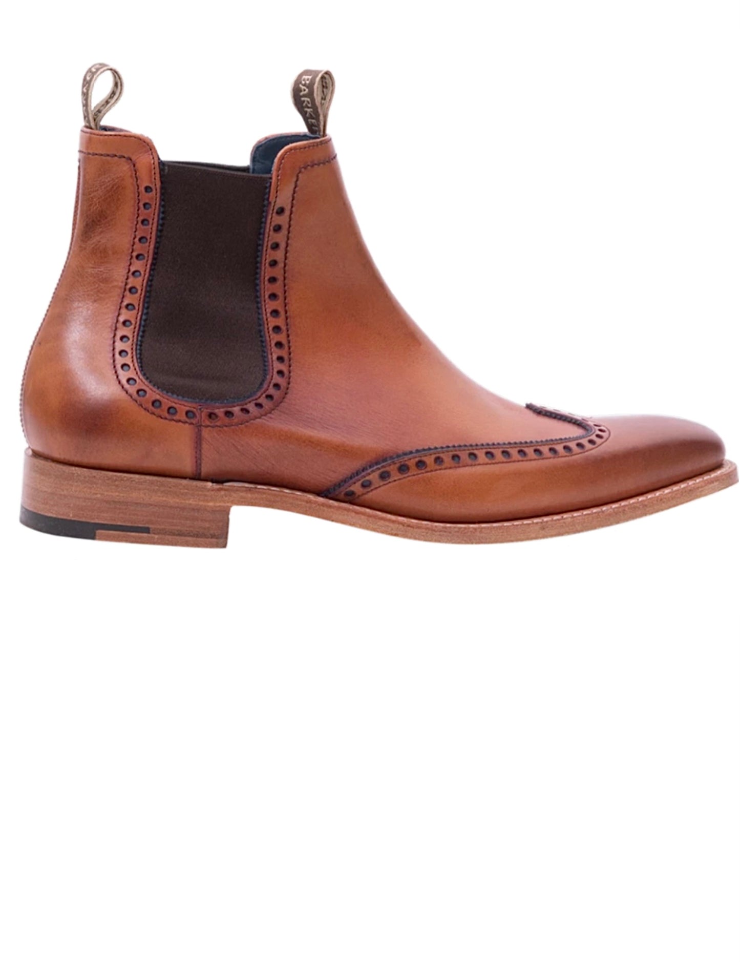 Barker Moreton Brogue Chelsea Boot