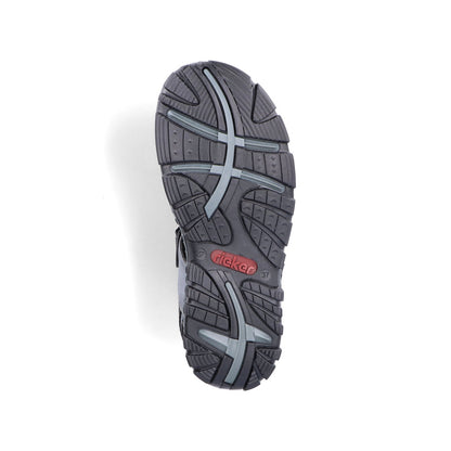 Rieker Ladies Velcro Trekking Sandal