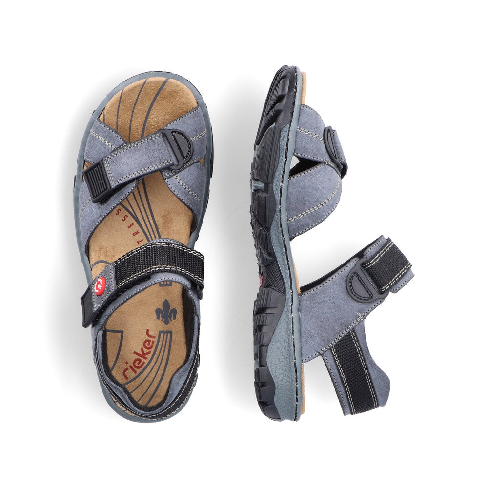 Rieker Ladies Velcro Trekking Sandal