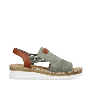 Rieker Ladies High Fronted Sandal