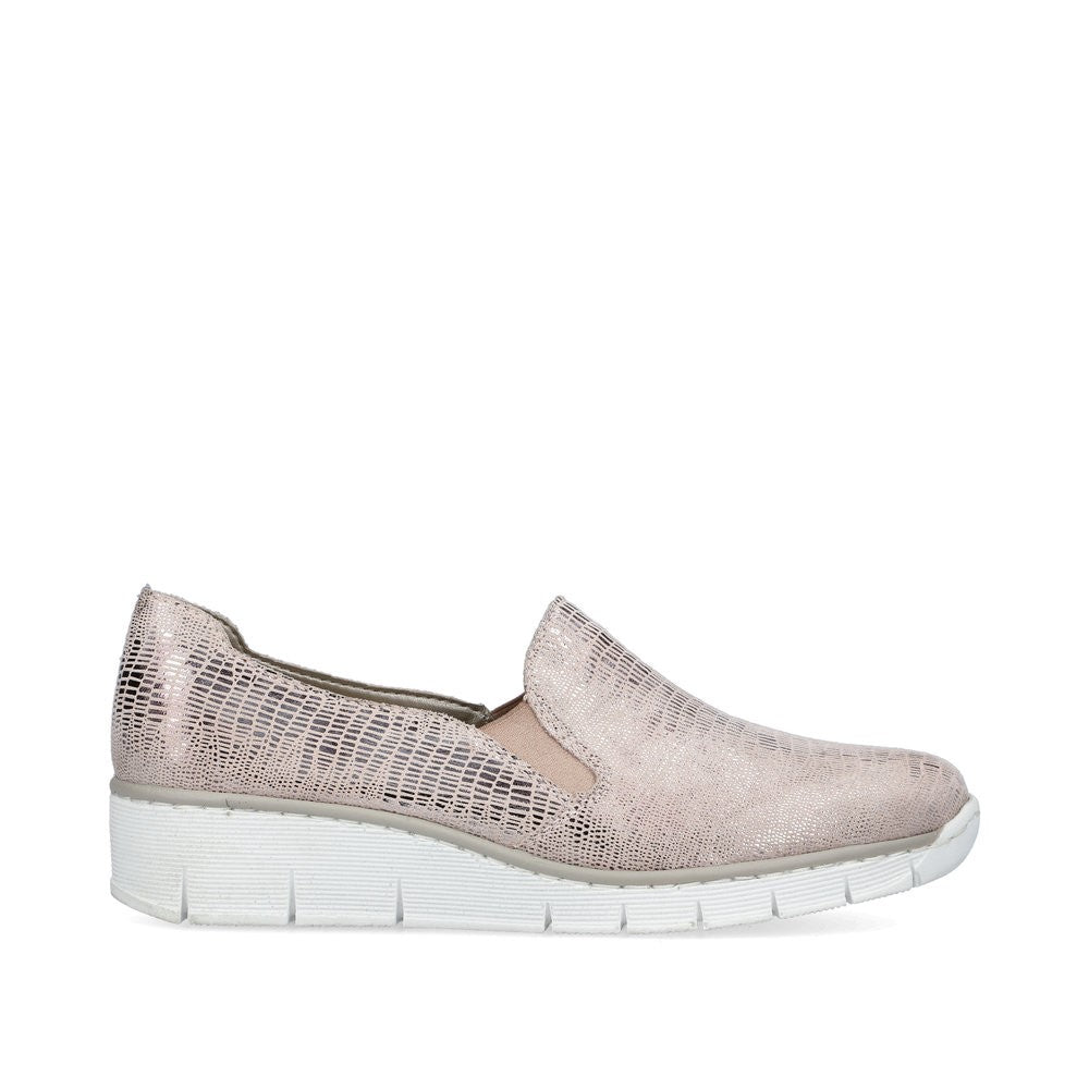 Rieker Ladies Slip On Casual Shoe