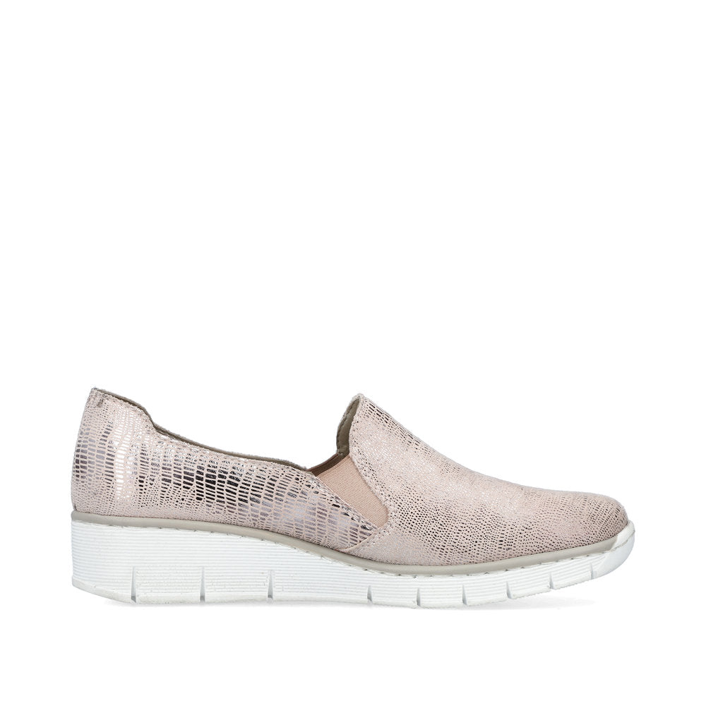 Rieker Ladies Slip On Casual Shoe